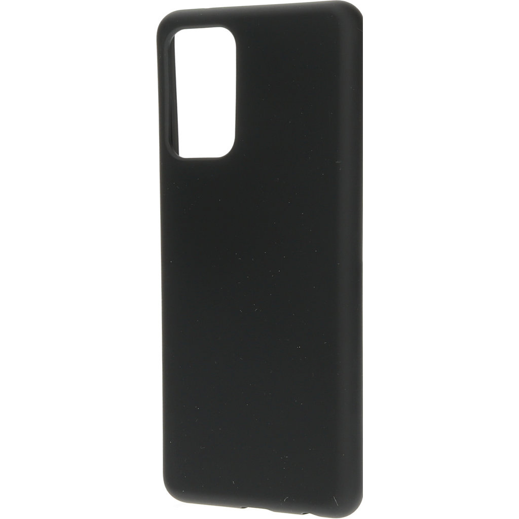 Mobiparts Mobiparts Siliconen Cover voor Samsung Galaxy A72 - Zwart