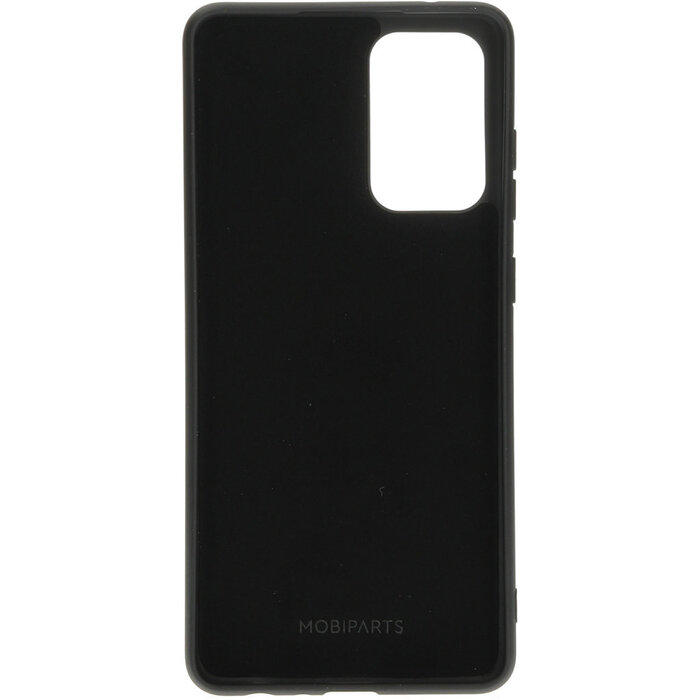 Mobiparts Mobiparts Siliconen Cover voor Samsung Galaxy A72 - Zwart