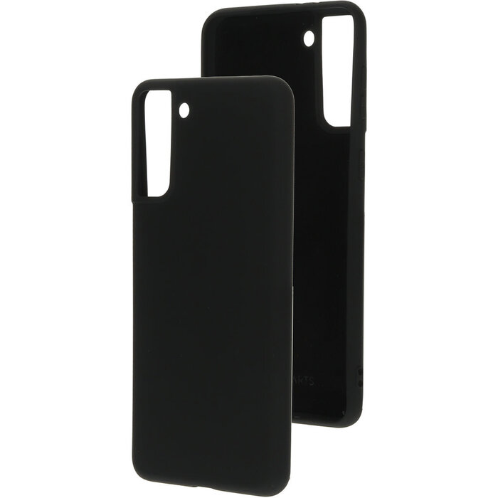 Mobiparts Mobiparts Silicone Cover voor Samsung Galaxy S21 Plus - Zwart