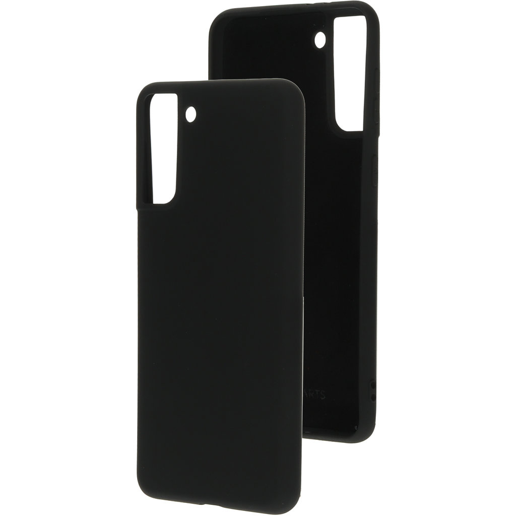 Mobiparts Mobiparts Silicone Cover voor Samsung Galaxy S21 Plus - Zwart