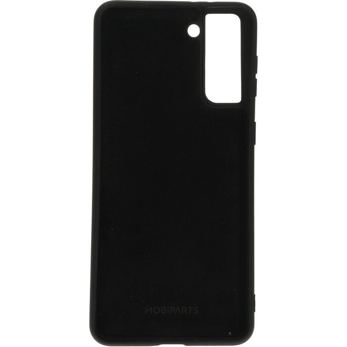 Mobiparts Mobiparts Silicone Cover voor Samsung Galaxy S21 Plus - Zwart