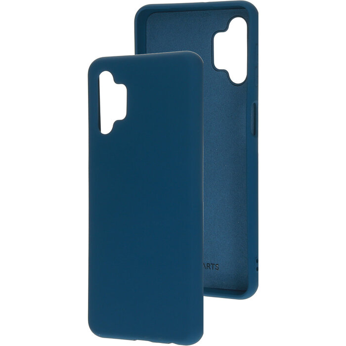 Mobiparts Mobiparts Siliconen Cover voor Samsung Galaxy A32 5G - Blueberry Blue