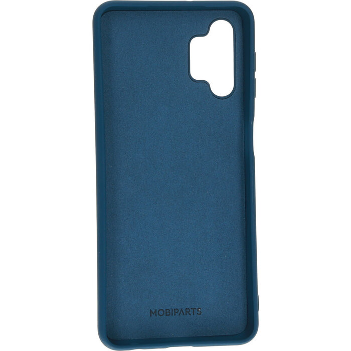 Mobiparts Mobiparts Siliconen Cover voor Samsung Galaxy A32 5G - Blueberry Blue