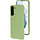 Mobiparts Siliconen Cover voor Samsung Galaxy S21 - Pistache Groen