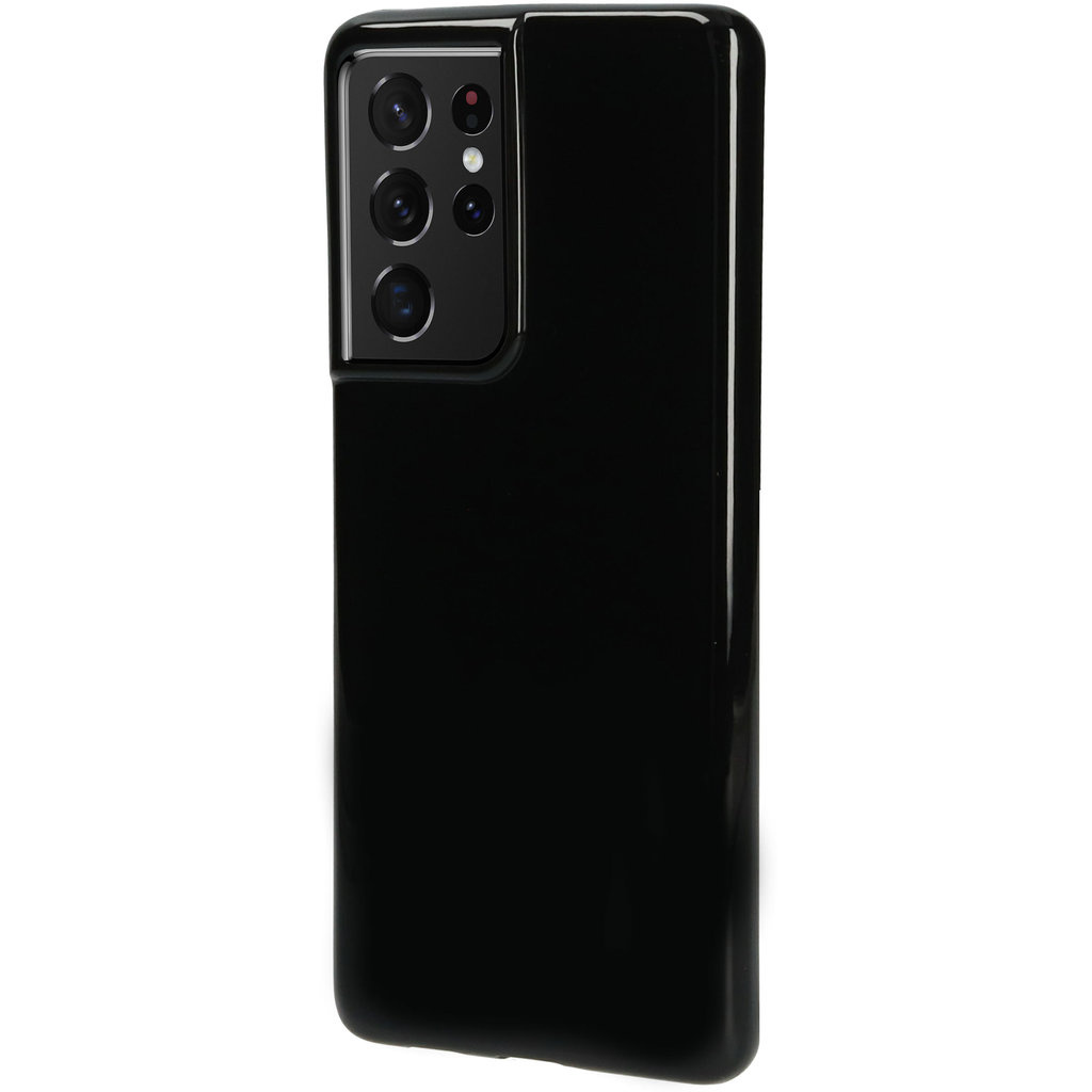 Mobiparts Mobiparts Classic TPU Case voor Samsung Galaxy S21 Ultra - Zwart