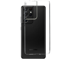 Mobiparts Mobiparts Classic TPU Case voor Samsung Galaxy S21 Ultra - Transparant