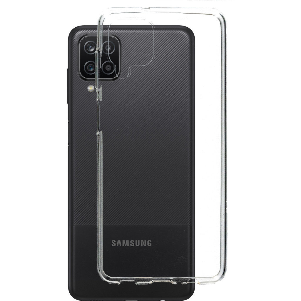 Mobiparts Mobiparts Classic TPU Case voor Samsung Galaxy A12 (2021) - Transparant