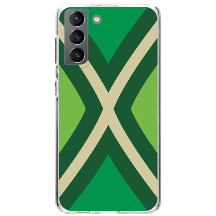 Achterhoekse vlag Casetastic Softcover Samsung Galaxy S21 - Achterhoekse vlag