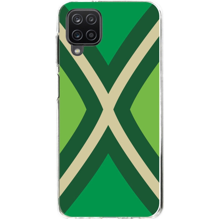 Achterhoekse vlag Casetastic Softcover Samsung Galaxy A12 - Achterhoekse vlag