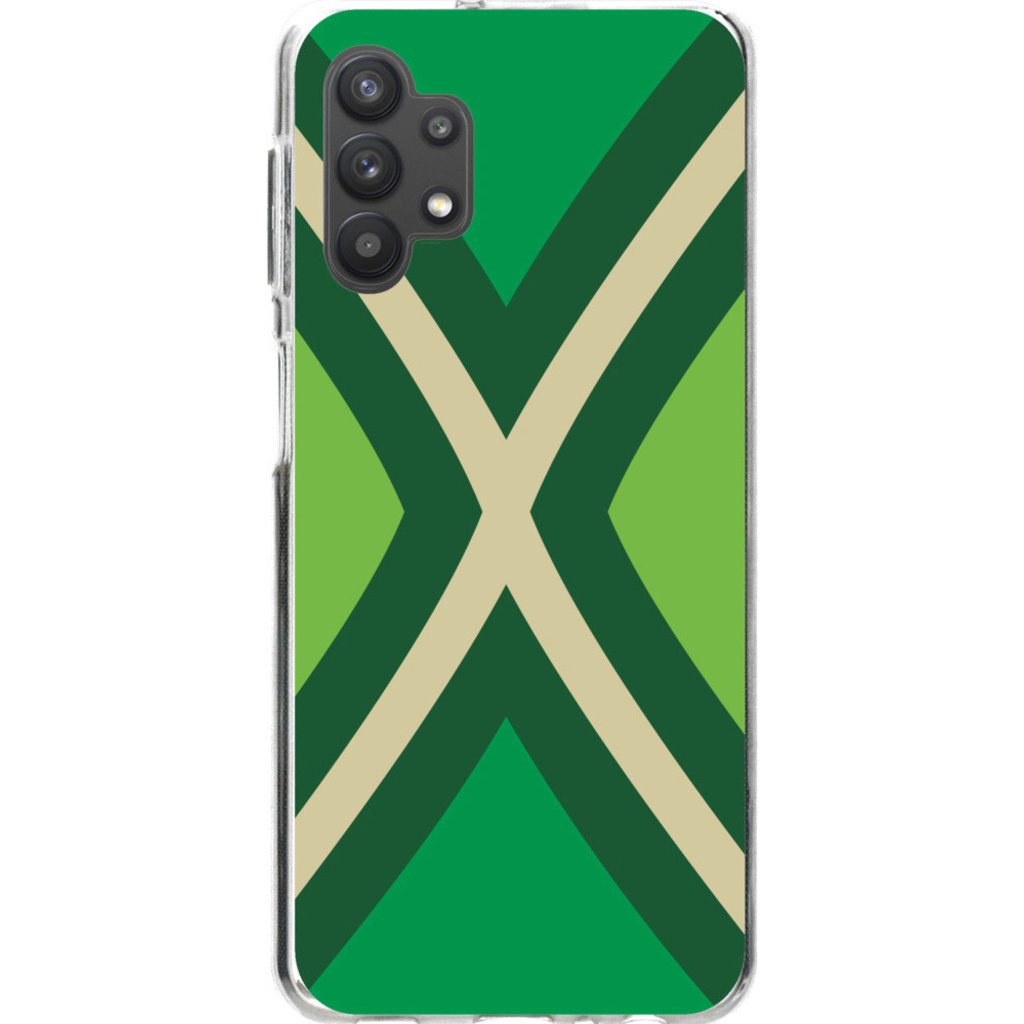 Achterhoekse vlag Casetastic Softcover Samsung Galaxy A32 - Achterhoekse vlag