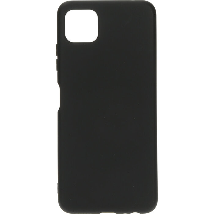 Mobiparts Mobiparts Siliconen Back Cover voor Samsung Galaxy A22 5G - Zwart