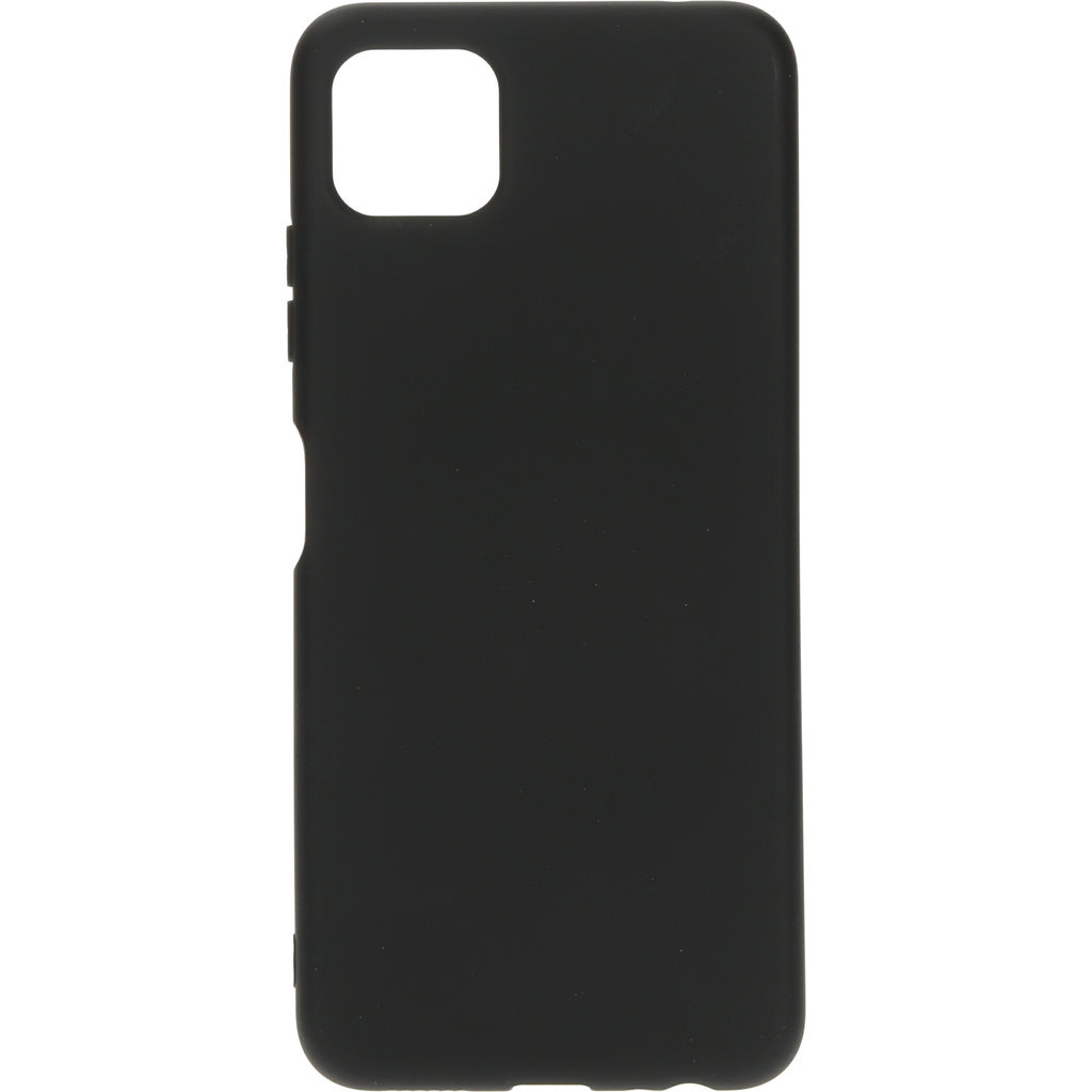 Mobiparts Mobiparts Siliconen Back Cover voor Samsung Galaxy A22 5G - Zwart