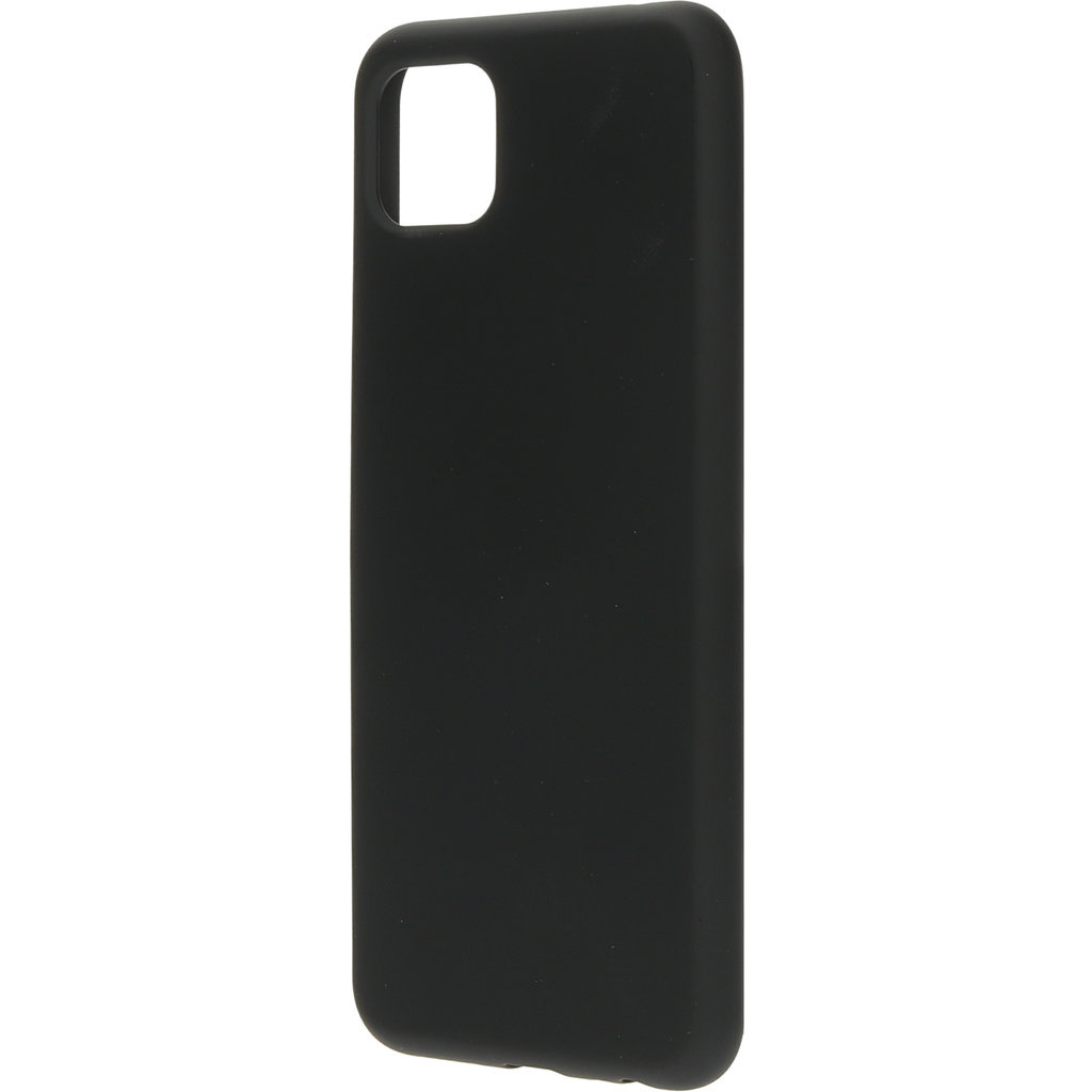 Mobiparts Mobiparts Siliconen Back Cover voor Samsung Galaxy A22 5G - Zwart