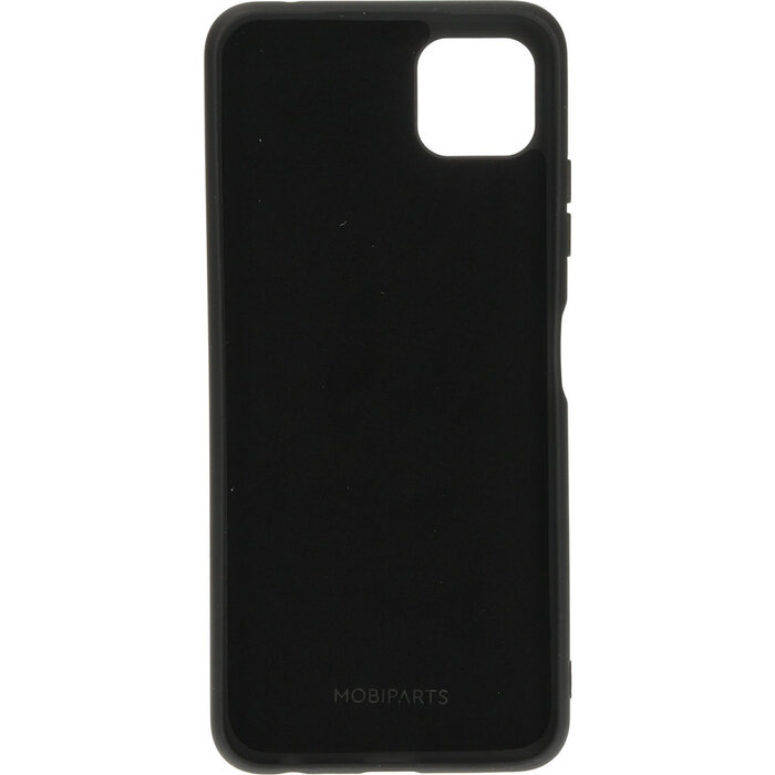 Mobiparts Mobiparts Siliconen Back Cover voor Samsung Galaxy A22 5G - Zwart