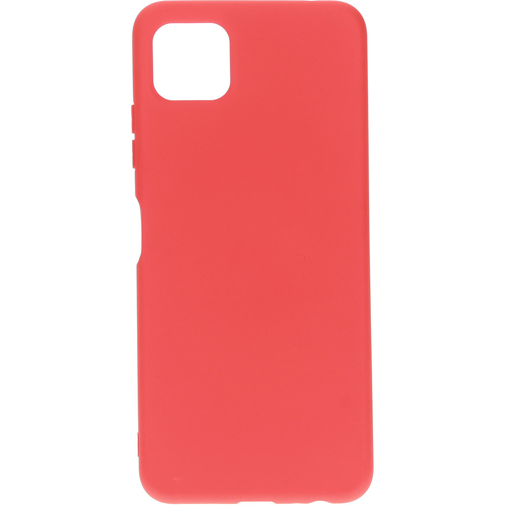 Mobiparts Mobiparts Siliconen Hoesje voor Samsung Galaxy A22 5G - Scarlet Red