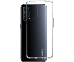 Mobiparts Mobiparts Classic TPU Hoesje voor Oppo Find X3 Lite - Transparant