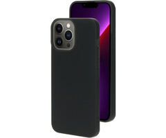 Mobiparts Mobiparts Siliconen Cover voor Apple iPhone 13 Pro Max - Zwart