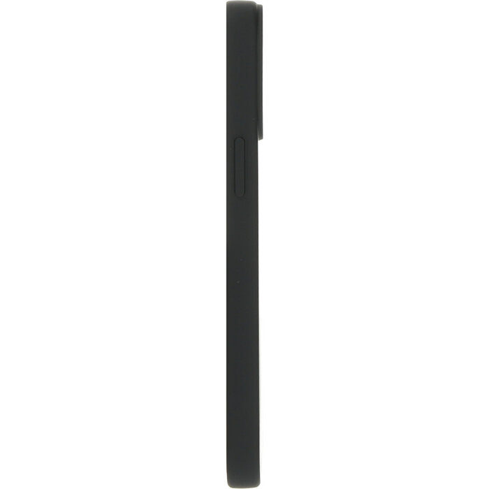 Mobiparts Mobiparts Siliconen Cover voor Apple iPhone 13 Pro Max - Zwart