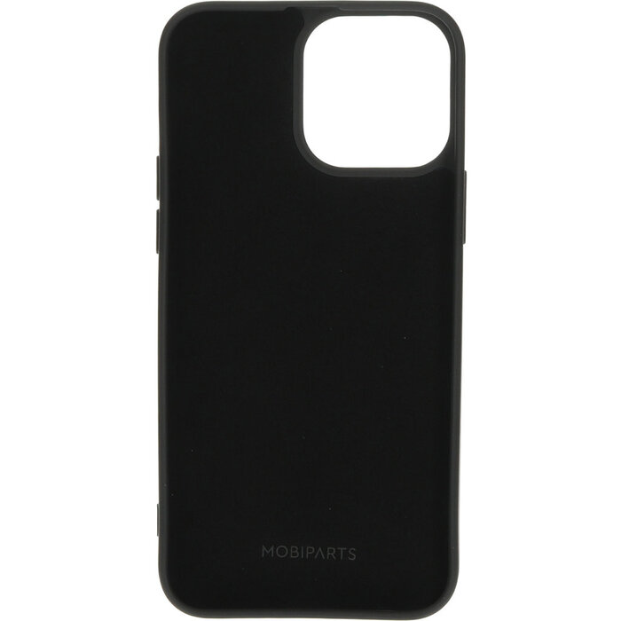 Mobiparts Mobiparts Siliconen Cover voor Apple iPhone 13 Pro Max - Zwart