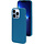 Mobiparts Siliconen Cover voor Apple iPhone 13 Pro - Blueberry Blue