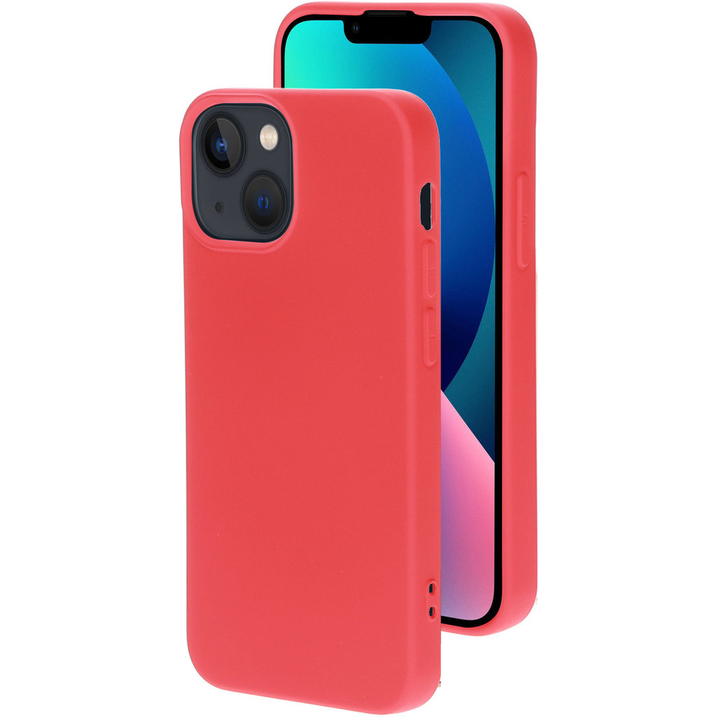 Mobiparts Mobiparts Silicone Cover voor Apple iPhone 13 Mini - Scarlet Red