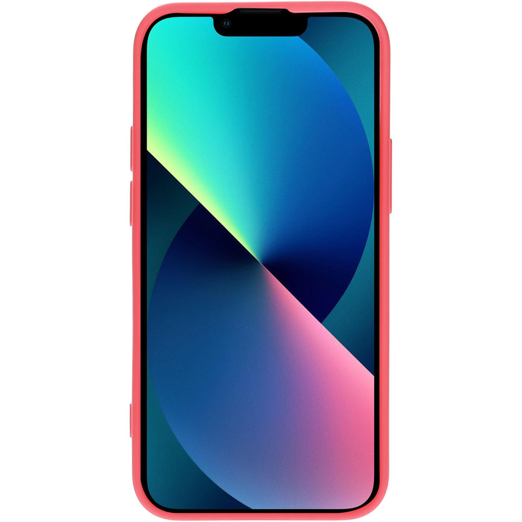 Mobiparts Mobiparts Silicone Cover voor Apple iPhone 13 Mini - Scarlet Red