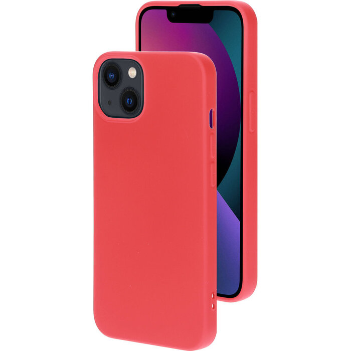 Mobiparts Mobiparts Silicone Cover voor Apple iPhone 13 - Scarlet Red