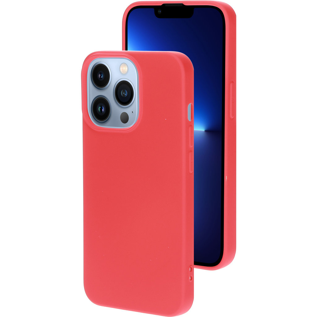 Mobiparts Mobiparts Siliconen Hoesje voor Apple iPhone 13 Pro - Scarlet Red