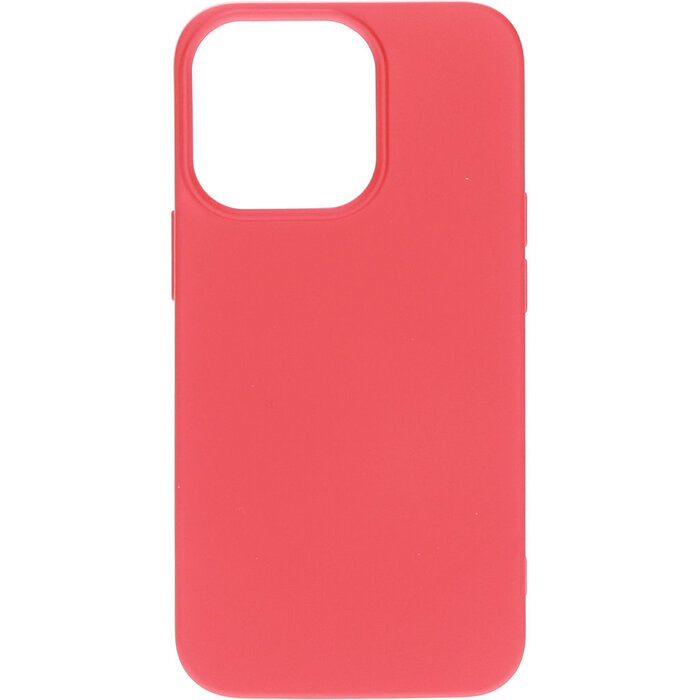 Mobiparts Mobiparts Silicone Cover Apple iPhone 13 Pro Scarlet Red