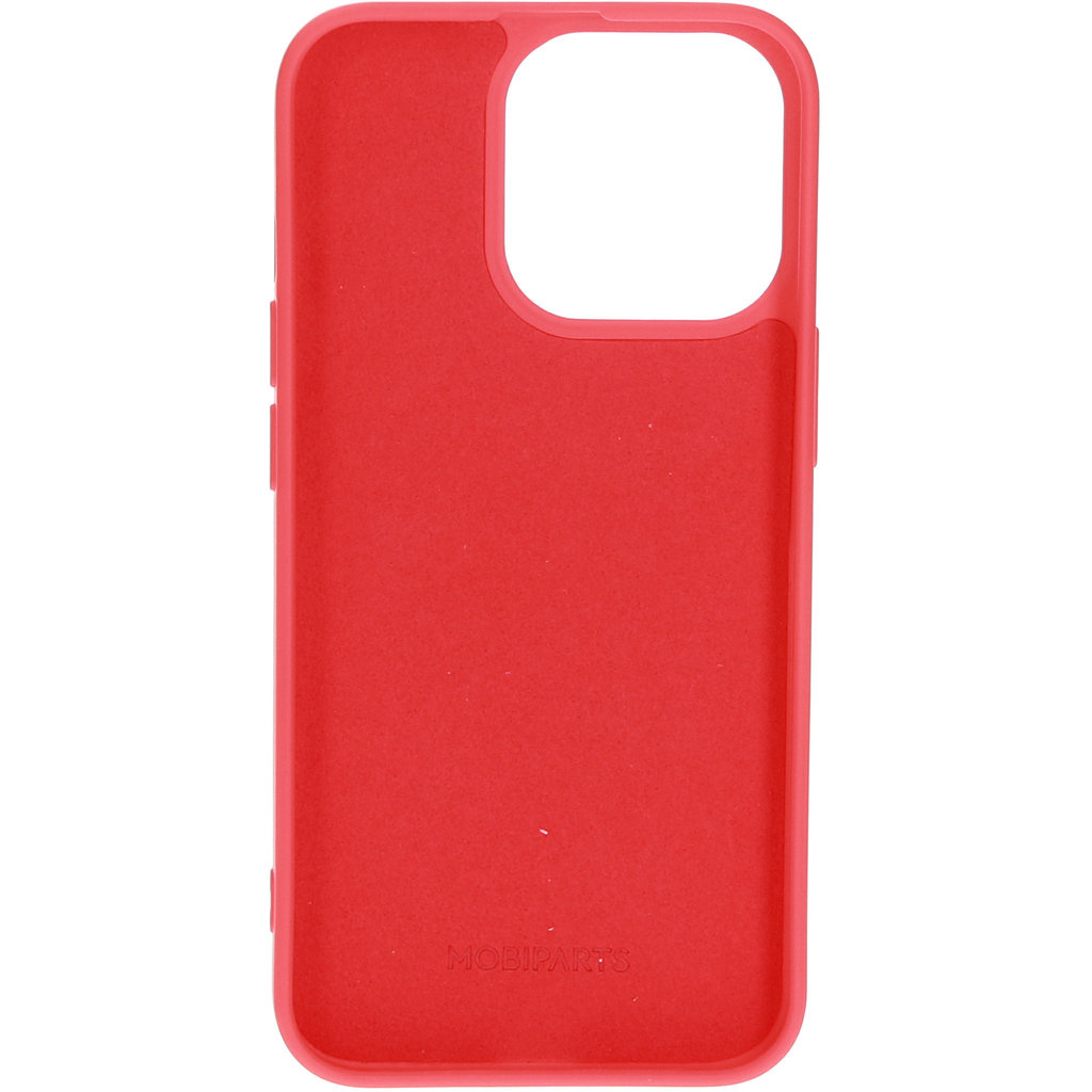 Mobiparts Mobiparts Siliconen Hoesje voor Apple iPhone 13 Pro - Scarlet Red