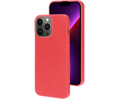 Mobiparts Mobiparts Silicone Cover voor iPhone 13 Pro Max - Scarlet Red