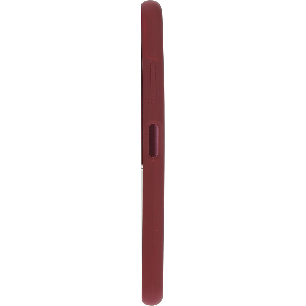 Mobiparts Mobiparts Siliconen Cover voor Samsung Galaxy A22 5G - Plum Red