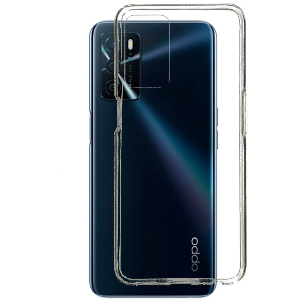 Mobiparts Mobiparts Classic TPU Hoesje voor Oppo A16 / A54s - Transparant
