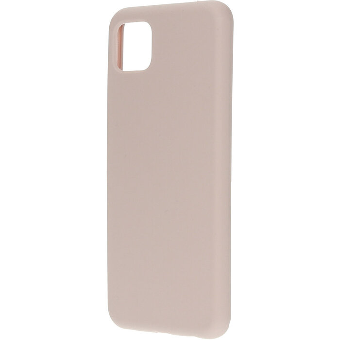 Mobiparts Mobiparts Silicone Cover voor Samsung Galaxy A22 5G - Soft Salmon