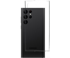 Mobiparts Mobiparts Classic TPU Case voor Samsung Galaxy S22 Ultra - Transparant