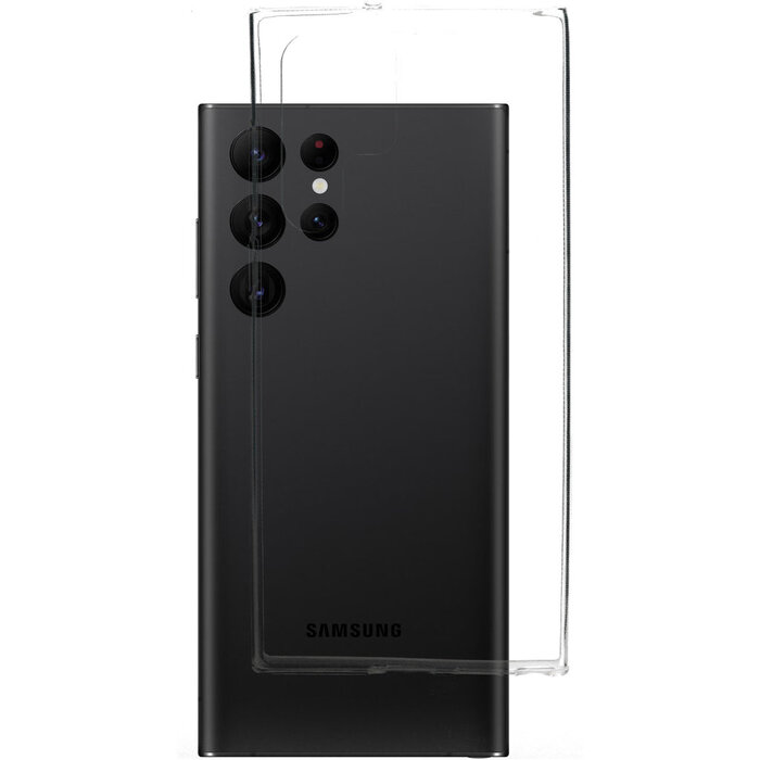 Mobiparts Mobiparts Classic TPU Case voor Samsung Galaxy S22 Ultra - Transparant