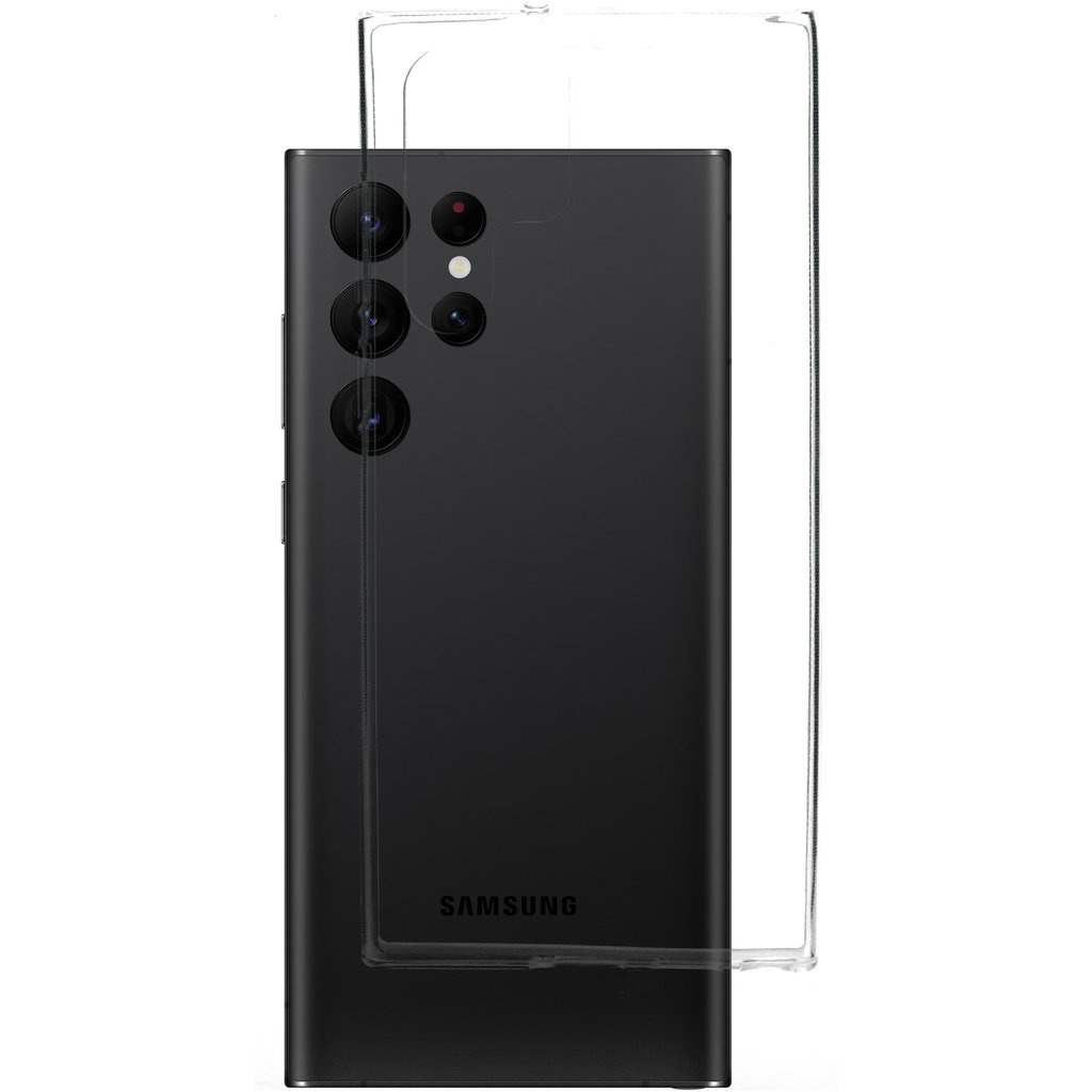 Mobiparts Mobiparts Classic TPU Case voor Samsung Galaxy S22 Ultra - Transparant