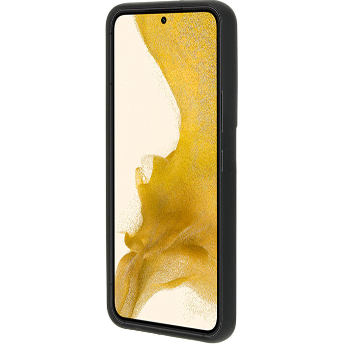 Mobiparts Mobiparts Silicone Cover voor Samsung Galaxy S22 Plus - Zwart
