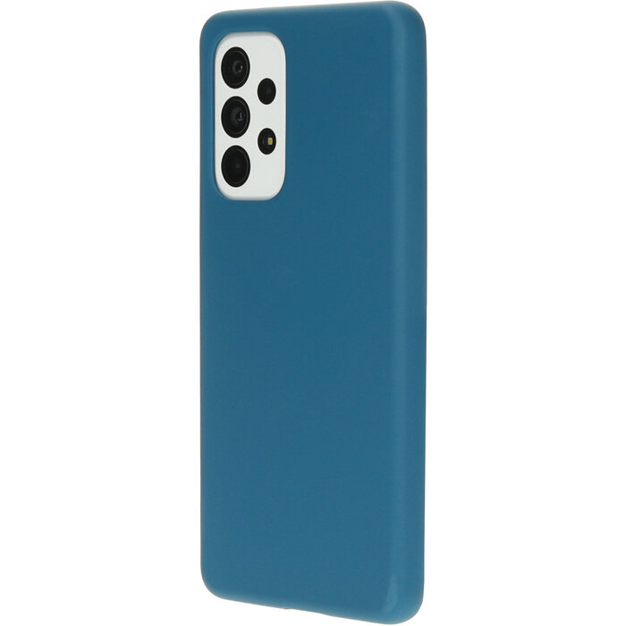 Mobiparts Mobiparts Silicone Cover Samsung Galaxy A53 (2022) Blueberry Blue