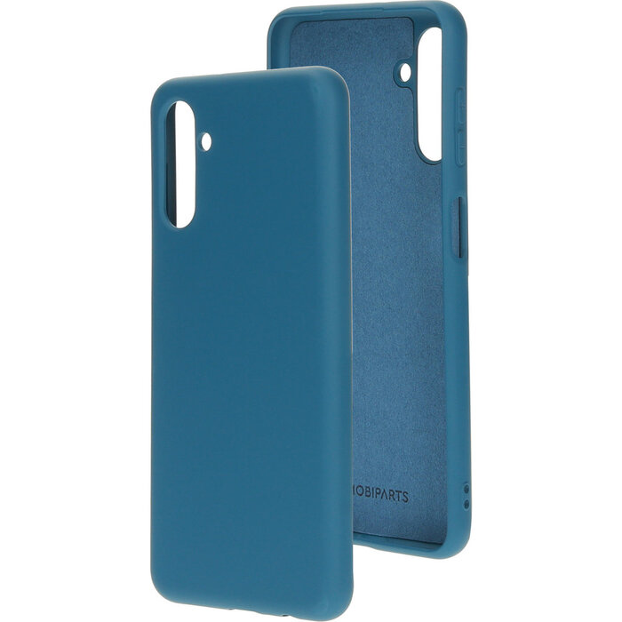 Mobiparts Mobiparts Siliconen Hoes voor Samsung Galaxy A13 5G / A04s - Blueberry Blue