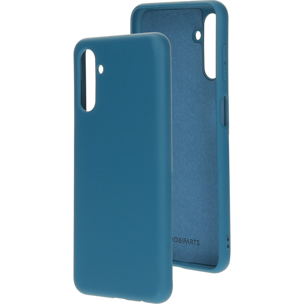 Mobiparts Mobiparts Siliconen Hoes voor Samsung Galaxy A13 5G / A04s - Blueberry Blue