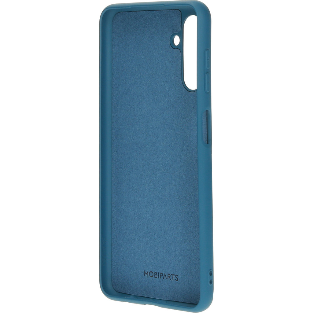 Mobiparts Mobiparts Siliconen Hoes voor Samsung Galaxy A13 5G / A04s - Blueberry Blue