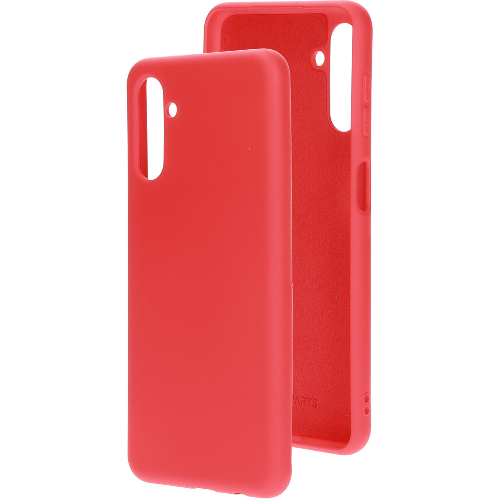 Mobiparts Mobiparts Siliconen Cover voor Samsung Galaxy A13 5G / A04s - Scarlet Red