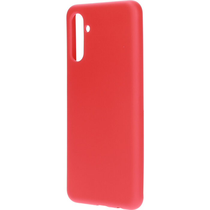 Mobiparts Mobiparts Siliconen Cover voor Samsung Galaxy A13 5G / A04s - Scarlet Red
