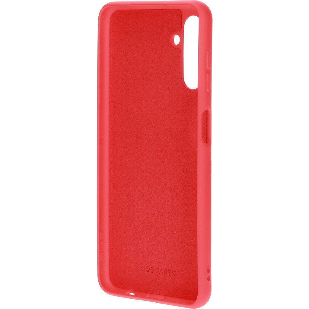 Mobiparts Mobiparts Siliconen Cover voor Samsung Galaxy A13 5G / A04s - Scarlet Red