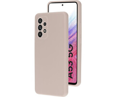 Mobiparts Mobiparts Siliconen Hoesje voor Samsung Galaxy A53 - Soft Salmon