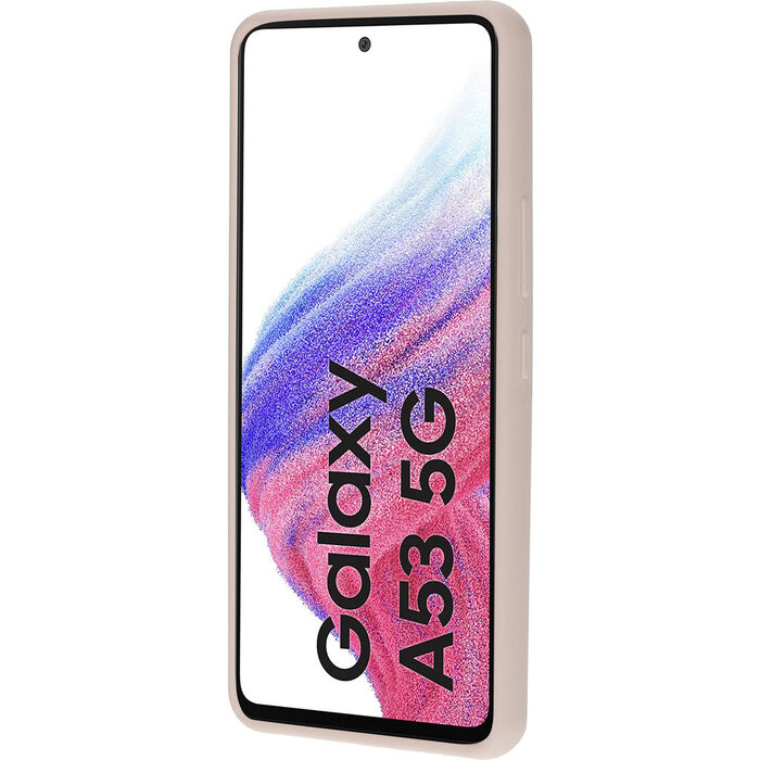 Mobiparts Mobiparts Silicone Cover Samsung Galaxy A53 (2022) Soft Salmon