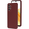 Mobiparts Mobiparts Siliconen Cover voor Samsung Galaxy A33 5G - Plum Red
