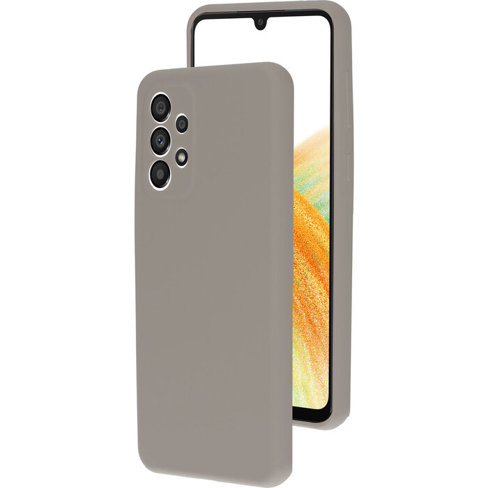 Mobiparts Mobiparts Siliconen Cover voor Samsung Galaxy A33 5G - Soft Salmon