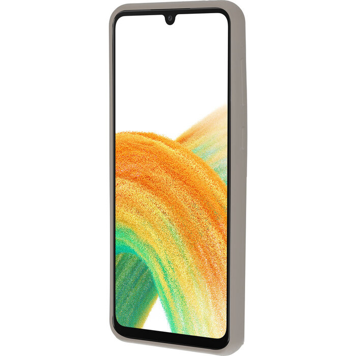 Mobiparts Mobiparts Siliconen Cover voor Samsung Galaxy A33 5G - Soft Salmon
